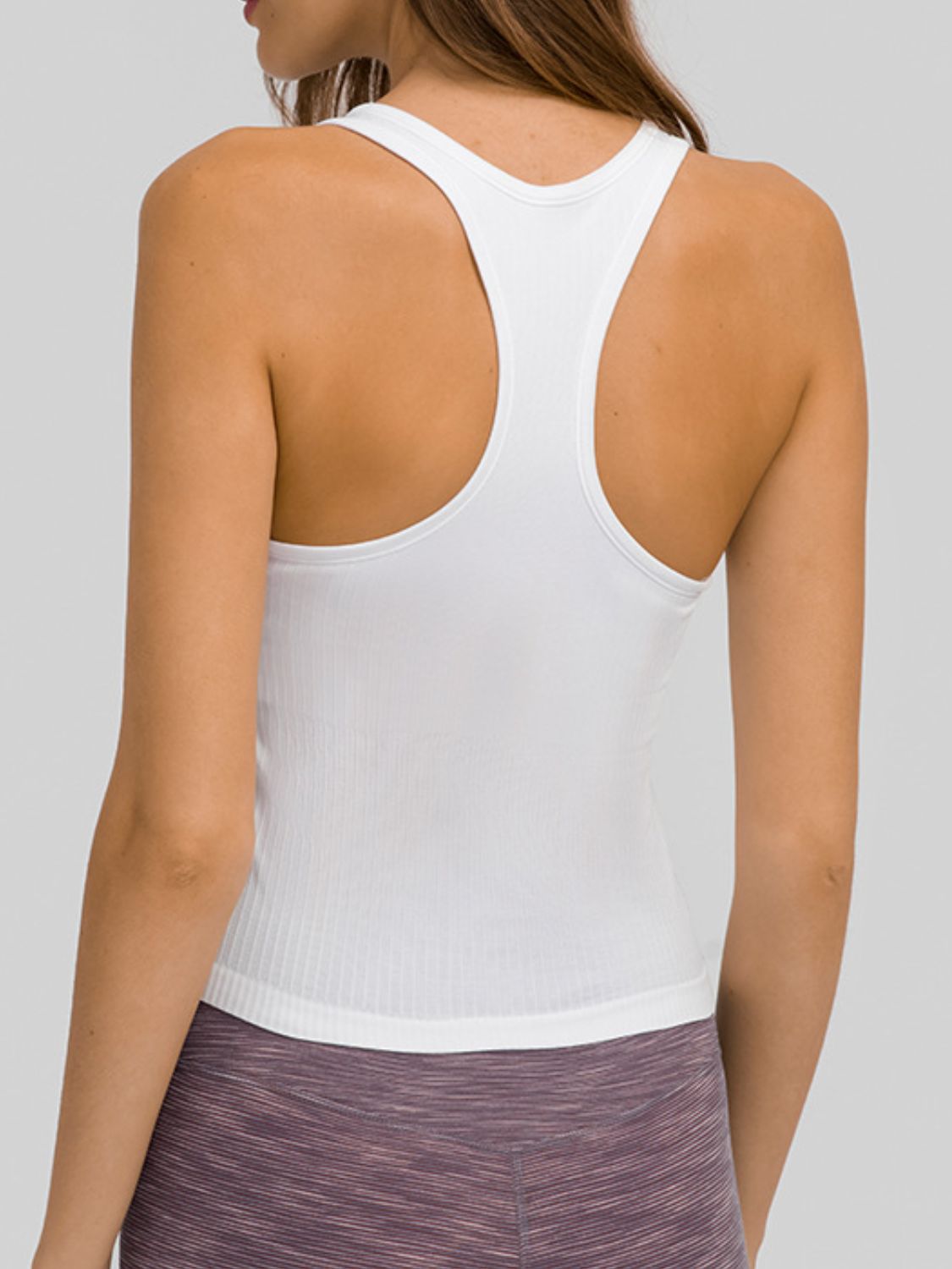 Round Neck Racerback Active Tank