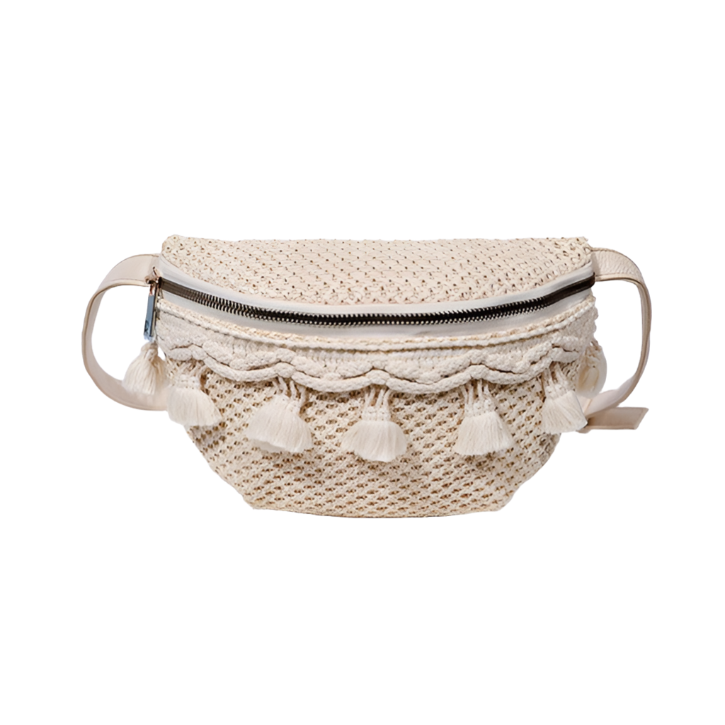 Esme Crochet Tassel Sling Bag