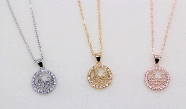 MAMA PENDANT NECKLACE SET