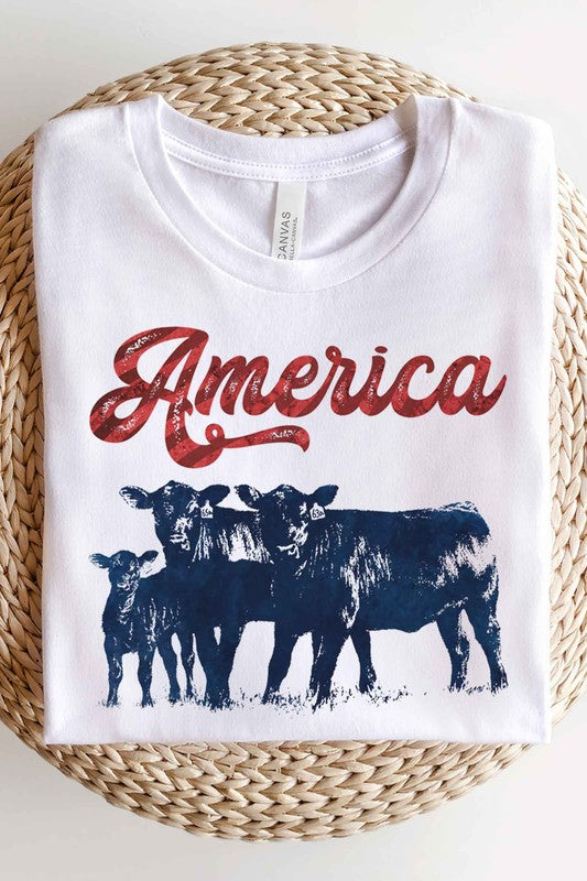 AMERICAN CATTLE T-SHIRT PLUS SIZE