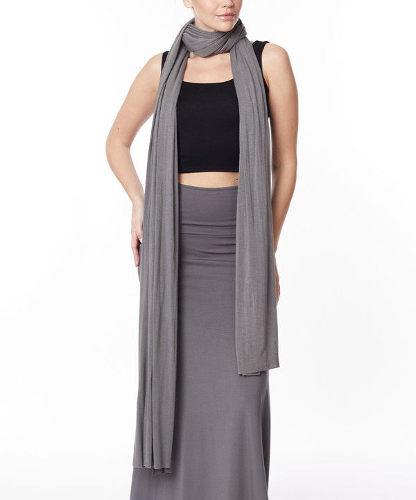 BAMBOO LONG MAXI SCARF