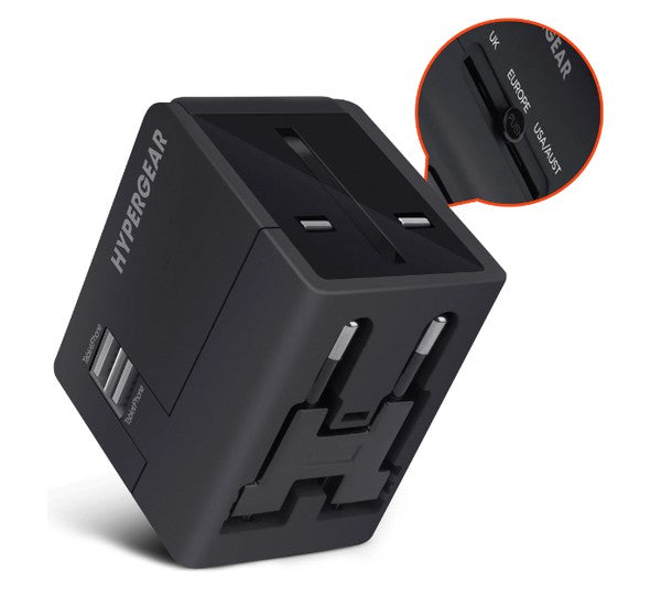 HyperGear All-in-one World Travel Adapter