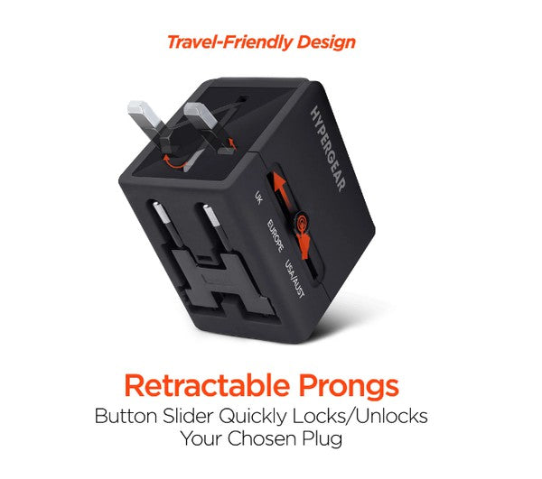 HyperGear All-in-one World Travel Adapter