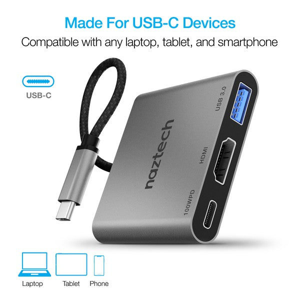 Naztech Portable MaxDrive 3100W Universal USB Hub