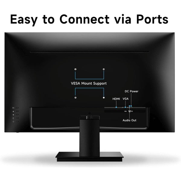 Norcent 27 Inch Frameless Computer Monitor