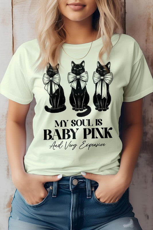 Vintage Coquette Cat Graphic Tee