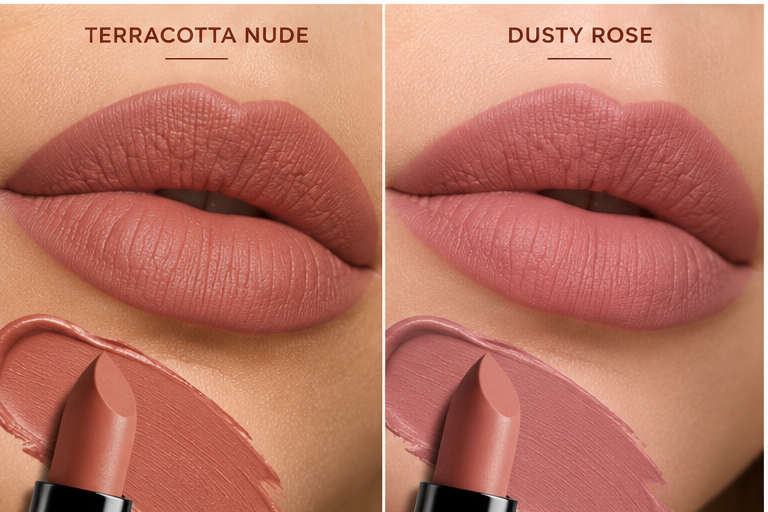 Matte Lipstick, Dusty Rose ZXB