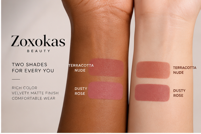 Matte Lipstick, Dusty Rose ZXB